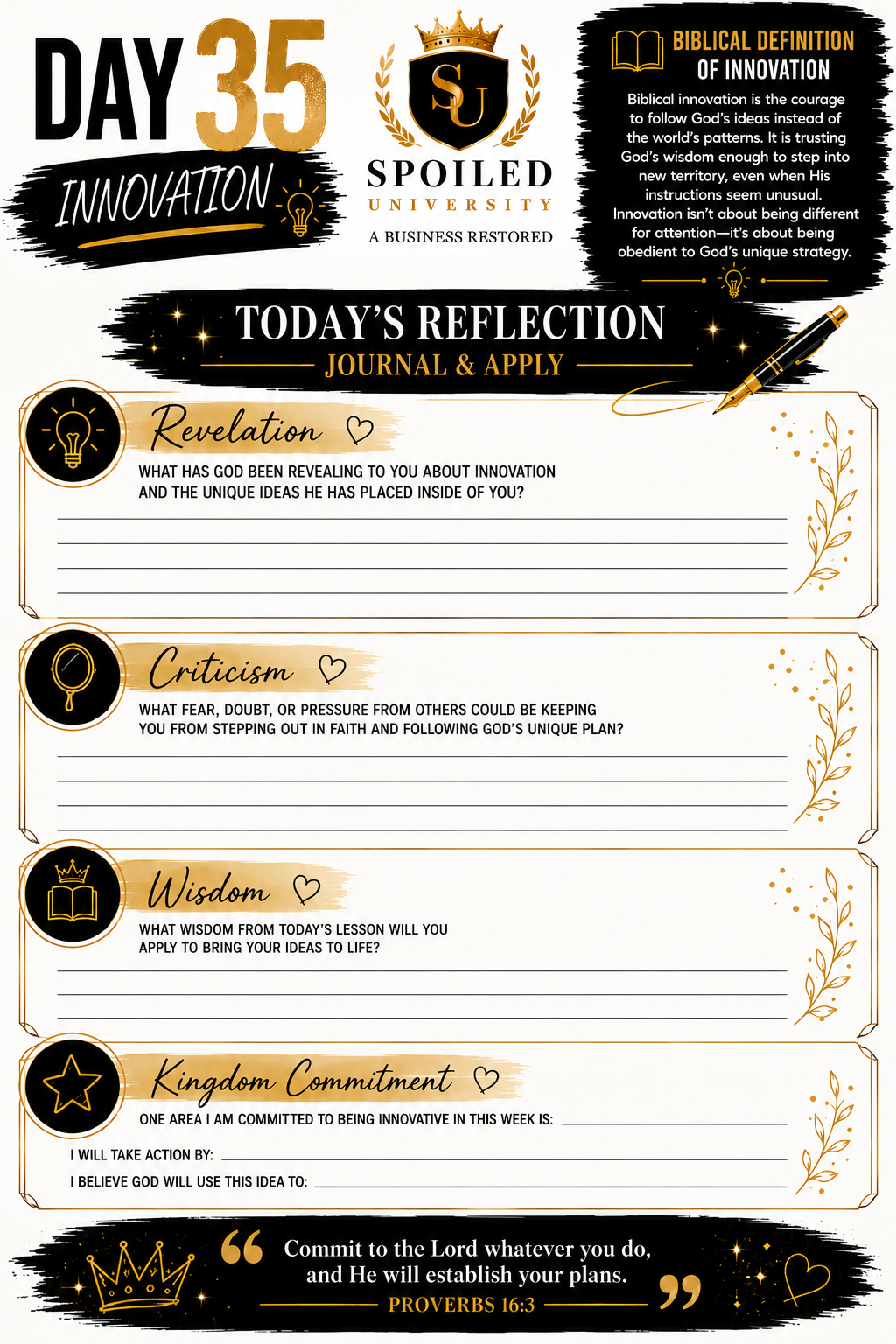 A Business Restored: 60-Day Guided Devotional Workbook