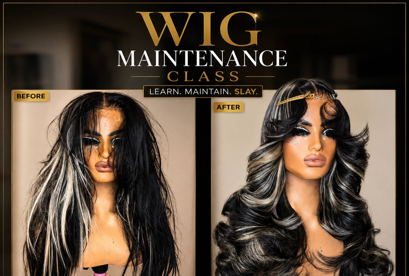 Synthetic Wig Maintenance Online Class